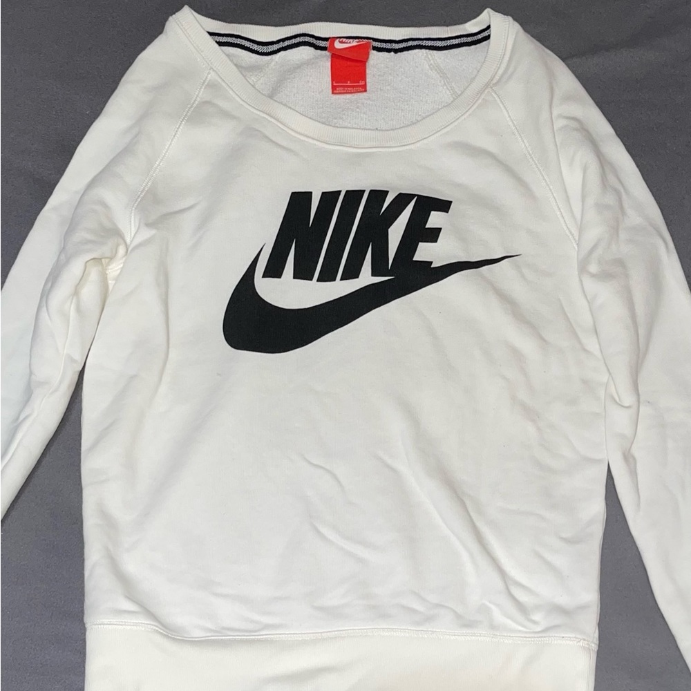 White Nike Sweatshirt Crewneck